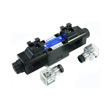 Double Solenoide Valve 3C2-G02-DL-D2  (DC24V)/PT Block/ Hydro tech